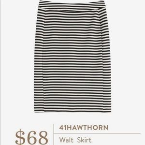 41Hawthron Walt Striped Skirt